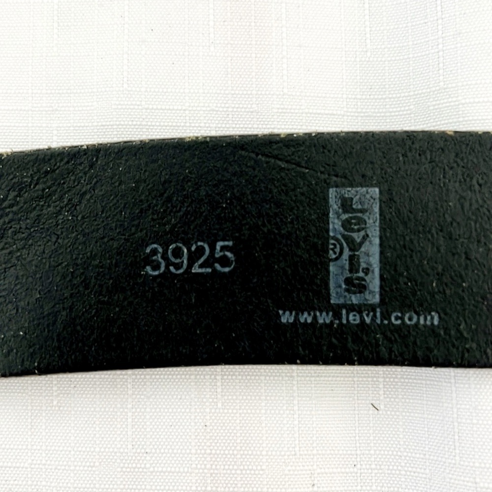 Levi’s~Black~Full Grain Leather / Unisex - Picture 7 of 9
